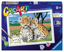 Carica l'immagine nel visualizzatore di Gallery, Ravensburger - CreArt : Cuccioli di leopardo