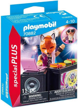 Carica l'immagine nel visualizzatore di Gallery, Playmobil Special Plus 70882 DJ con mixer
