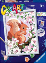 Carica l'immagine nel visualizzatore di Gallery, Ravensburger - CreArt : Scoiattolo glitter
