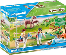 Carica l'immagine nel visualizzatore di Gallery, Playmobil Country 70512, Passeggiata con i Pony