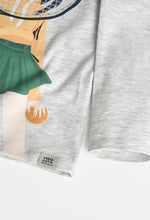 Carica l'immagine nel visualizzatore di Gallery, 407078-7359 Maglietta jersey elastico per ragazza