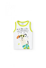 Carica l'immagine nel visualizzatore di Gallery, 816117-1100 Maglietta jersey bretelle per bimbo