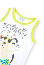 Carica l'immagine nel visualizzatore di Gallery, 816117-1100 Maglietta jersey bretelle per bimbo
