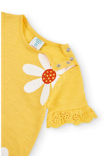 Carica l'immagine nel visualizzatore di Gallery, 236089-1146 Vestito jersey "fiori" per bimba
