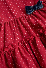 Carica l'immagine nel visualizzatore di Gallery, 707172-9243 Vestito garza pois per bimba