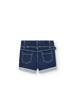 Carica l'immagine nel visualizzatore di Gallery, 236034 Short denim punto elastico per bimba
