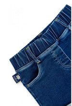 Carica l'immagine nel visualizzatore di Gallery, 236034 Short denim punto elastico per bimba