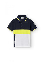 Carica l'immagine nel visualizzatore di Gallery, 516204-2440 Polo piquet con strisce per ragazzo