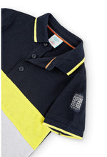 Carica l'immagine nel visualizzatore di Gallery, 516204-2440 Polo piquet con strisce per ragazzo