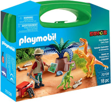 Carica l'immagine nel visualizzatore di Gallery, Playmobil Valigetta Dinosauro e Esploratore 70108