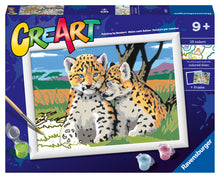 Carica l&#39;immagine nel visualizzatore di Gallery, Ravensburger - CreArt : Cuccioli di leopardo
