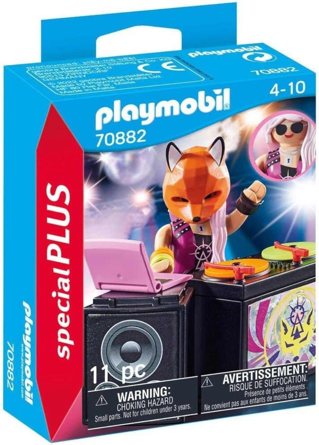 Playmobil Special Plus 70882 DJ con mixer